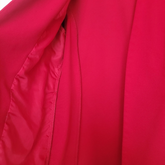 89th + Madison 3/4 length red Blazer - Picture 4 of 8